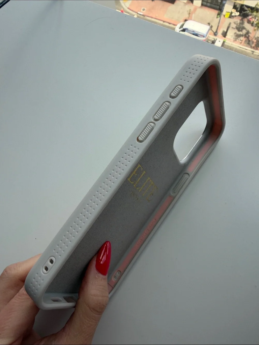 BURGA iphone 15 pro max Fresh Lemonade Yellow Stripe iPhone Case